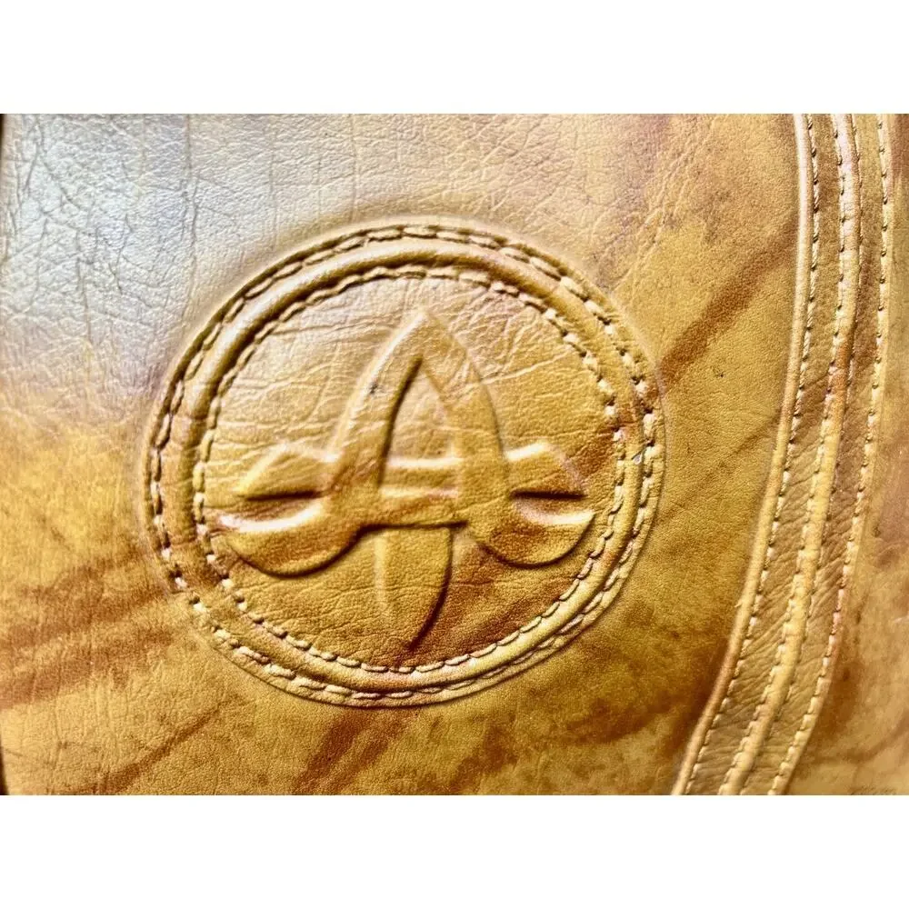 Vintage 1975 American Tourister Tan Shoulder Bag Carry On With Original Tag